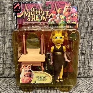 *NIB* 2002 The Muppet Show 25Yrs Miss Piggy Action Figure